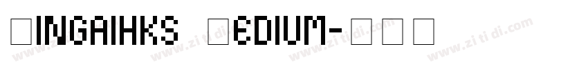 Mingaihks Medium字体转换